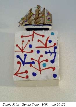 Emilio Prini - Senza titolo - 2001 - cm 30x23