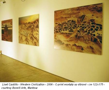 Liset Castillo - Western Civilization - 2006 - C-print montata su dibond - cm 122x175 - courtesy Bonelli Arte, Mantova