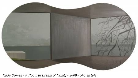 Radu Comsa - A Room to Dream of Infinity - 2008 - olio su tela