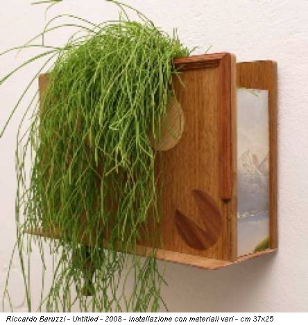 Riccardo Baruzzi - Untitled - 2008 - installazione con materiali vari - cm 37x25