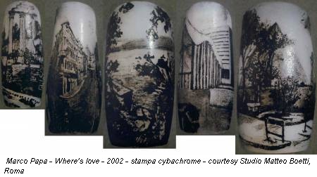 Marco Papa - Where's love - 2002 - stampa cybachrome - courtesy Studio Matteo Boetti, Roma
