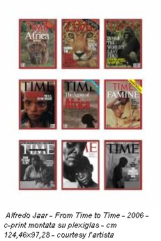 Alfredo Jaar - From Time to Time - 2006 - c-print montata su plexiglas - cm 124,46x97,28 - courtesy l’artista