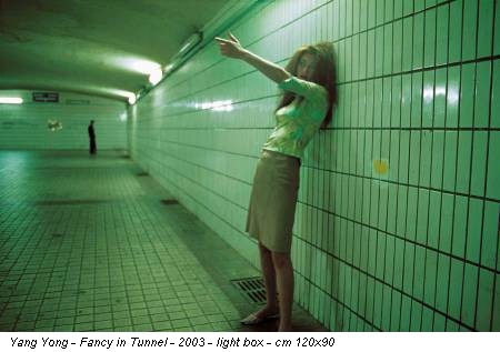 Yang Yong - Fancy in Tunnel - 2003 - light box - cm 120x90