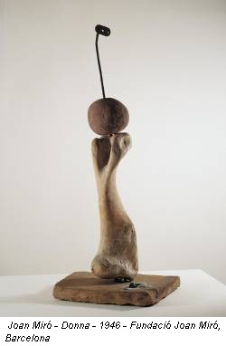 Joan Miró - Donna - 1946 - Fundació Joan Miró, Barcelona