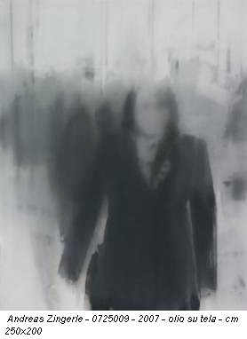 Andreas Zingerle - 0725009 - 2007 - olio su tela - cm 250x200