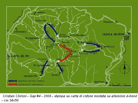 Cristian Chironi - Gap #4 - 2008 - stampa su carta di cotone montata su alluminio d-bond - cm 34x50