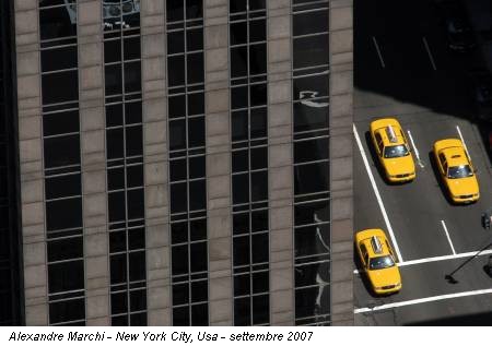 Alexandre Marchi - New York City, Usa - settembre 2007