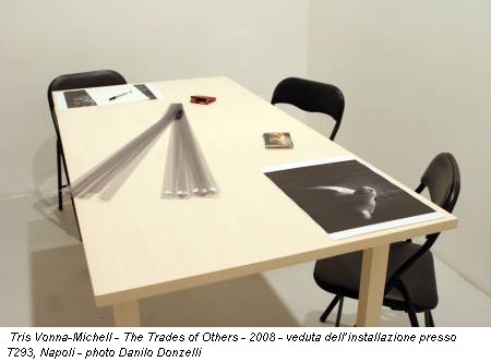 Tris Vonna-Michell - The Trades of Others - 2008 - veduta dell’installazione presso T293, Napoli - photo Danilo Donzelli