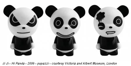 Ji Ji - Hi Panda - 2006 - pupazzi - courtesy Victoria and Albert Museum, London