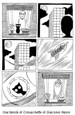 Una tavola di Cronachette di Giacomo Nanni