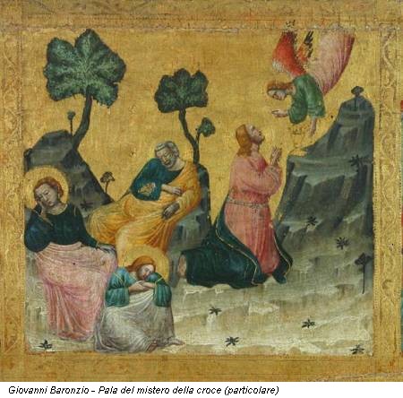 Giovanni Baronzio - Pala del mistero della croce (particolare)