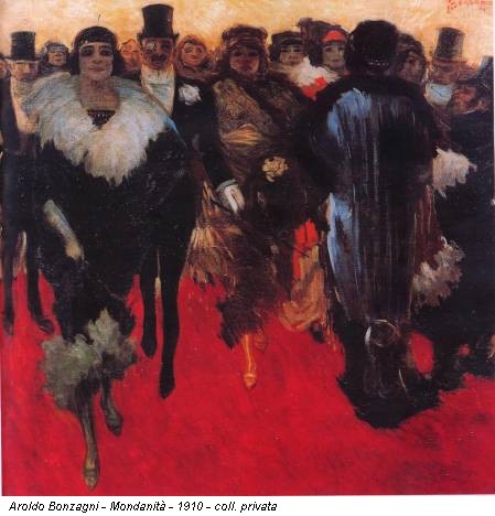 Aroldo Bonzagni - Mondanità - 1910 - coll. privata