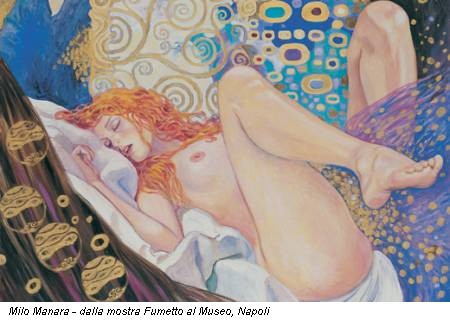 Milo Manara - dalla mostra Fumetto al Museo, Napoli