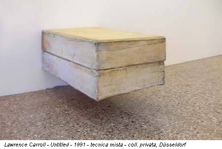 Lawrence Carroll - Untitled - 1991 - tecnica mista - coll. privata, Düsseldorf