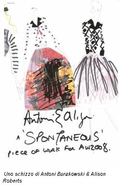 Uno schizzo di Antoni Burakowski & Alison Roberts