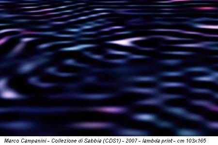 Marco Campanini - Collezione di Sabbia (CDS1) - 2007 - lambda print - cm 103x165