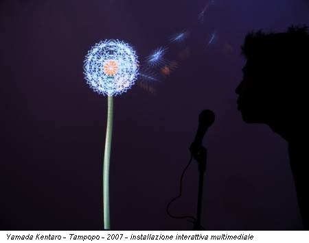 Yamada Kentaro - Tampopo - 2007 - installazione interattiva multimediale