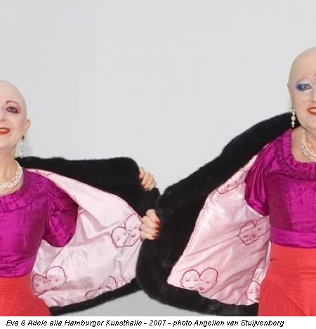 Eva & Adele alla Hamburger Kunsthalle - 2007 - photo Angelien van Stuijvenberg