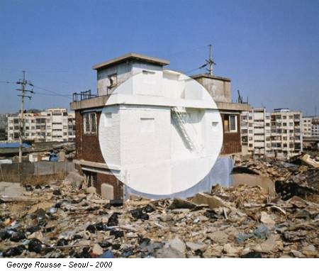 George Rousse - Seoul - 2000
