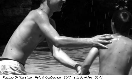 Patrizio Di Massimo - Pelo & Contropelo - 2007 - still da video - 33'44