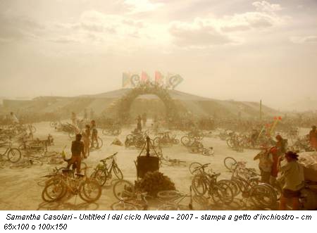 Samantha Casolari - Untitled I dal ciclo Nevada - 2007 - stampa a getto d’inchiostro - cm 65x100 o 100x150