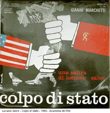 Luciano Salce - Colpo di Stato - 1968 - locandina del film