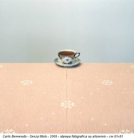 Carlo Benvenuto - Senza titolo - 2008 - stampa fotografica su alluminio - cm 81x81