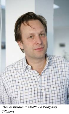Daniel Birnbaum ritratto da Wolfgang Tillmans