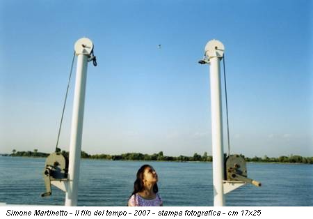 Simone Martinetto - Il filo del tempo - 2007 - stampa fotografica - cm 17x25