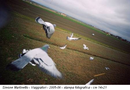 Simone Martinetto - Viaggiatori - 2005-06 - stampa fotografica - cm 14x21