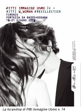 La locandina di Pitti Immagine Uomo n. 74