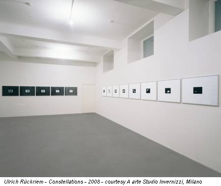 Ulrich Rückriem - Constellations - 2008 - courtesy A arte Studio Invernizzi, Milano