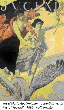 Josef Maria Auchentaller - copertina per la rivista “Jugend” - 1896 - coll. privata