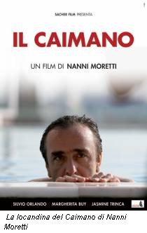 La locandina del Caimano di Nanni Moretti