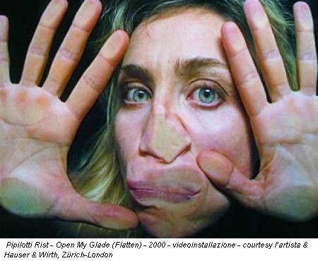 Pipilotti Rist - Open My Glade (Flatten) - 2000 - videoinstallazione - courtesy l’artista & Hauser & Wirth, Zürich-London