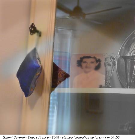 Gianni Caverni - Douce France - 2008 - stampa fotografica su forex - cm 50x50