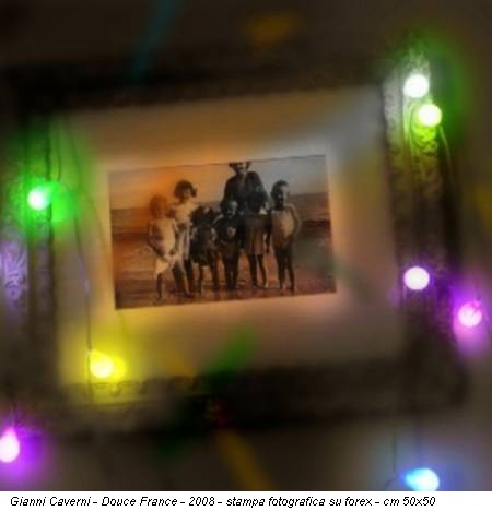 Gianni Caverni - Douce France - 2008 - stampa fotografica su forex - cm 50x50