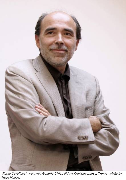 Fabio Cavallucci - courtesy Galleria Civica di Arte Contemporanea, Trento - photo by Hugo Munyoz