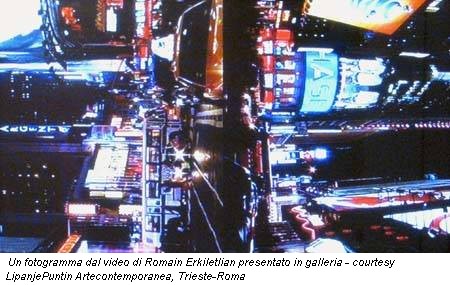 Un fotogramma dal video di Romain Erkiletlian presentato in galleria - courtesy LipanjePuntin Artecontemporanea, Trieste-Roma