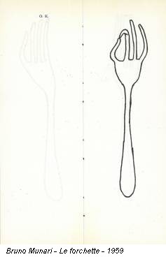 Bruno Munari - Le forchette - 1959