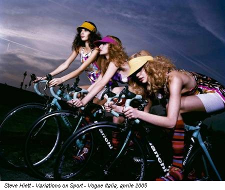 Steve Hiett - Variations on Sport - Vogue Italia, aprile 2005