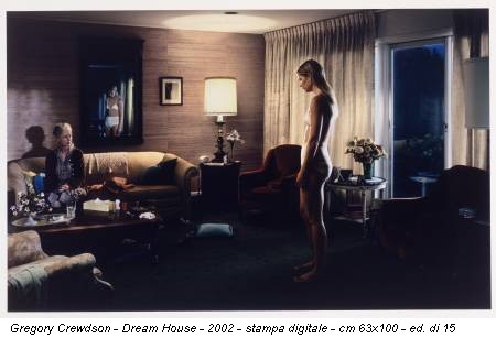 Gregory Crewdson - Dream House - 2002 - stampa digitale - cm 63x100 - ed. di 15