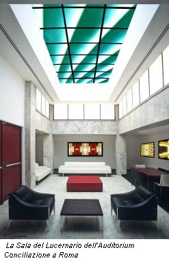 La Sala del Lucernario dell’Auditorium Conciliazione a Roma