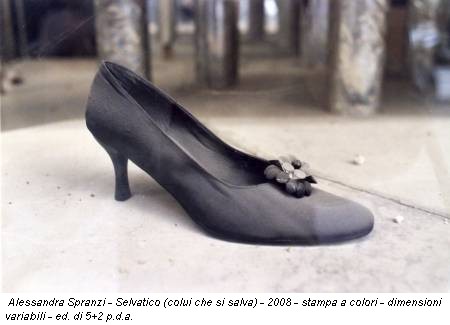 Alessandra Spranzi - Selvatico (colui che si salva) - 2008 - stampa a colori - dimensioni variabili - ed. di 5+2 p.d.a.