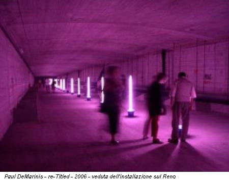 Paul DeMarinis - re-Titled - 2006 - veduta dell'installazione sul Reno
