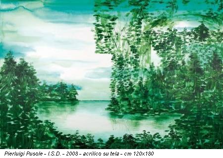 Pierluigi Pusole - I.S.D. - 2008 - acrilico su tela - cm 120x180