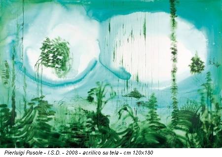 Pierluigi Pusole - I.S.D. - 2008 - acrilico su tela - cm 120x180