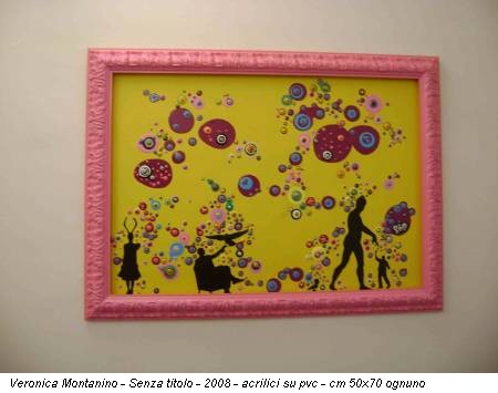 Veronica Montanino - Senza titolo - 2008 - acrilici su pvc - cm 50x70 ognuno