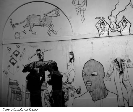 Il muro firmato da Ozmo