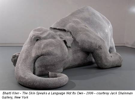 Bharti Kher - The Skin Speaks a Language Not Its Own - 2006 - courtesy Jack Shainman Gallery, New York